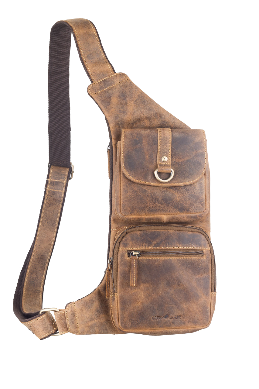 Vintage-Leder CrossOver BAG II braun