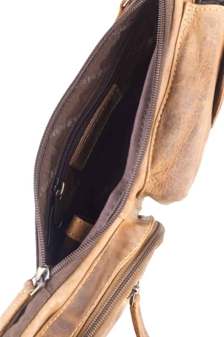 Vintage-Leder CrossOver BAG II braun