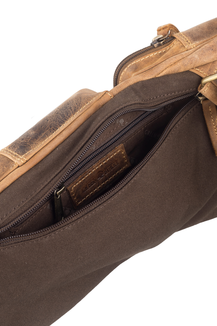 Vintage-Leder CrossOver BAG I braun