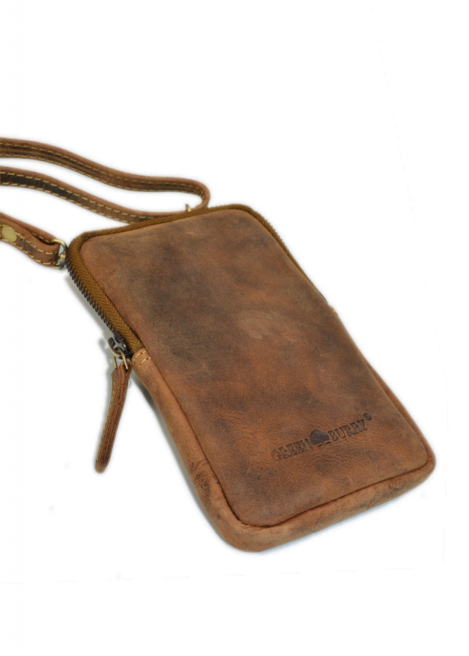 Vintage Mobil-Sling Leder brown