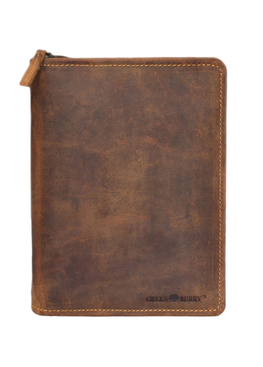 Vintage A5 RV- Schreibmappe Leder