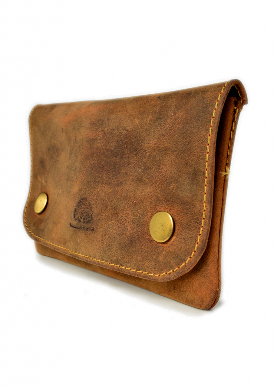 Vintage Tabak-Beutel Leder