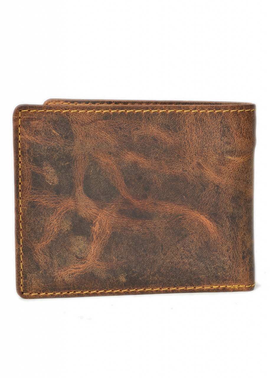 Vintage RV- Scheintasche 2tlg. RFID kurz Leder