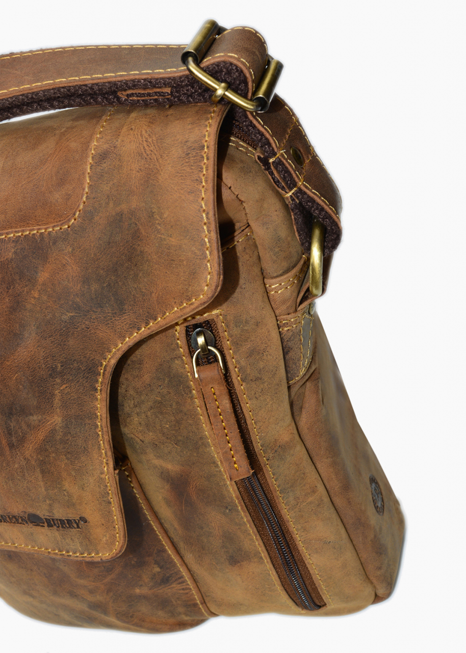 Vintage Revolver Bag XL Rindleder