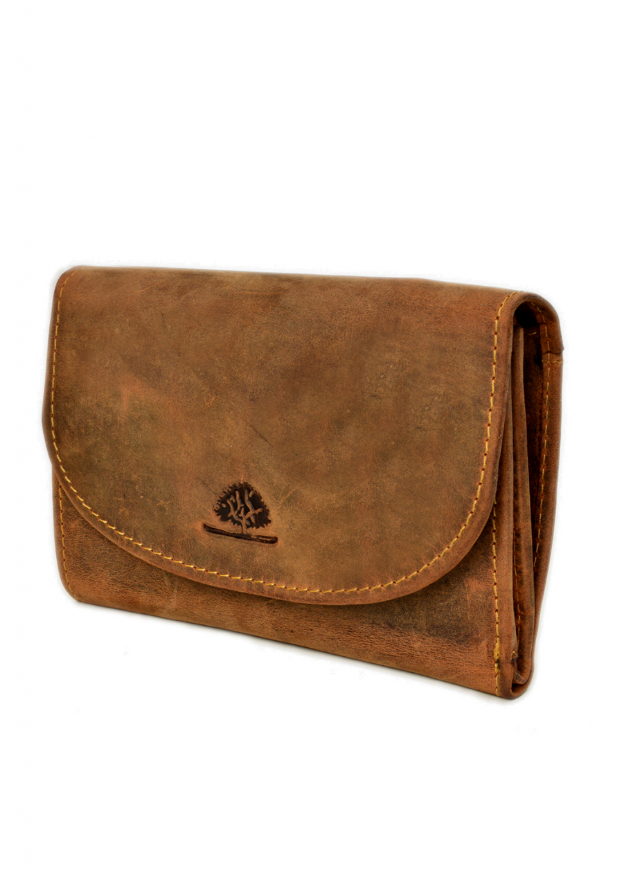 Vintage Damenbörse Leder