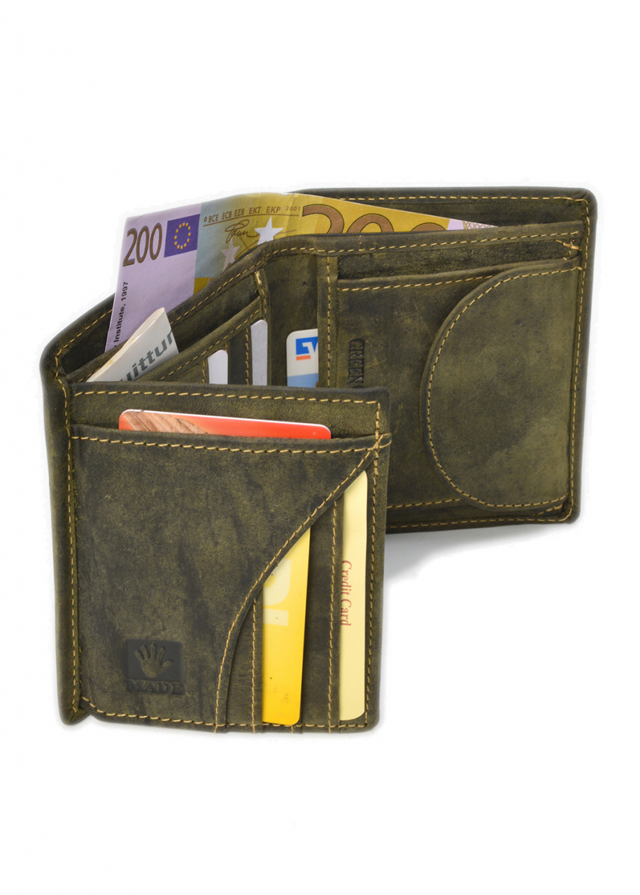 Vintage Animal Collection Stag oliv Leder