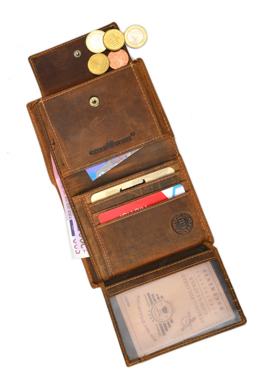 Vintage Animal Collection Wild Boar brown Leder