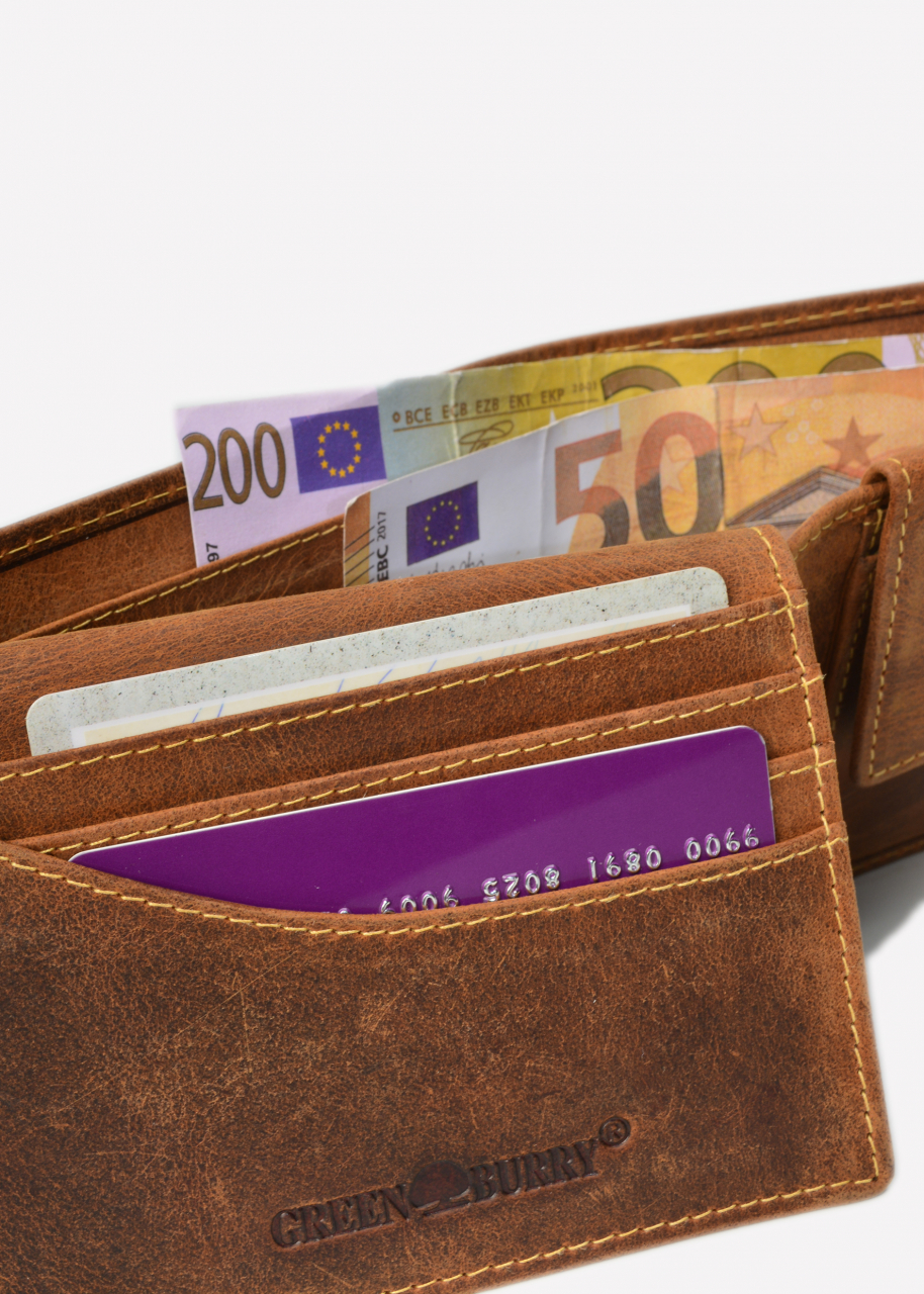 Vintage Scheintasche 2tlg. Dog Leder