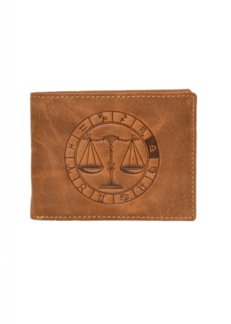 Vintage Scheintasche 2tlg. Waage Leder