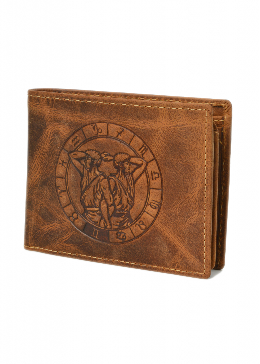 Vintage Scheintasche 2tlg. Zwillinge Leder