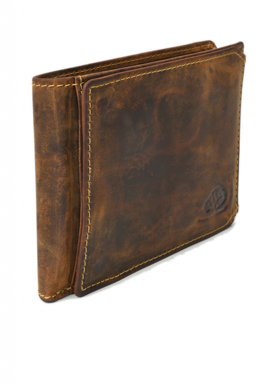Vintage-Leder Geldbörse, braun