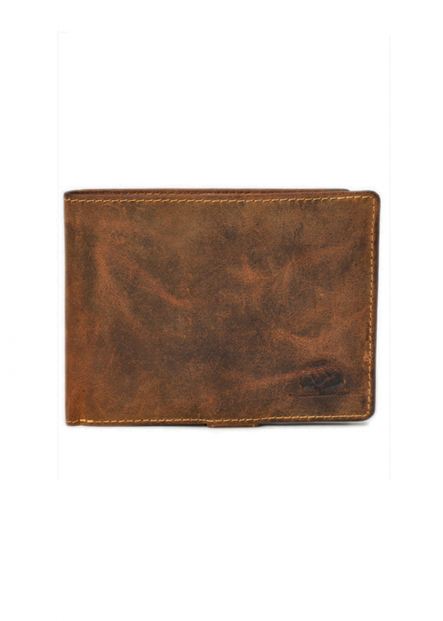 Vintage-Leder Geldbörse braun