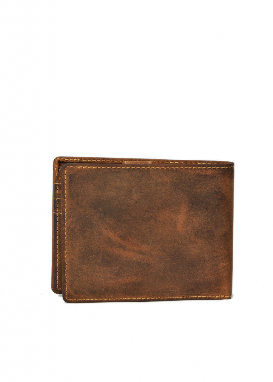 Vintage-Leder Geldbörse braun