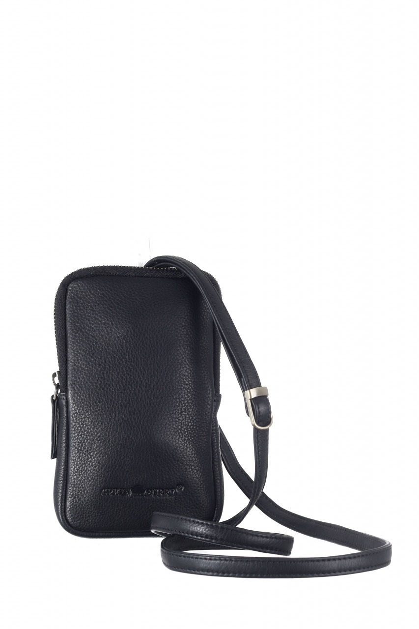 Nappa Mobil-Sling Leder black