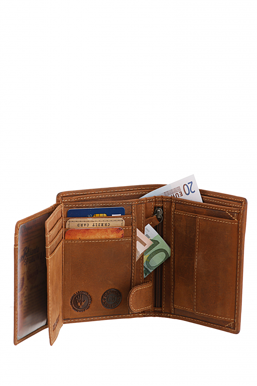 Rebel Rider Biker Kombibörse Kette Leder