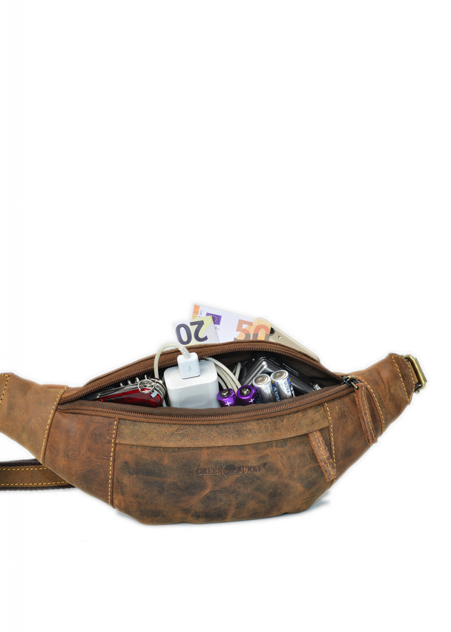 Vintage Bauchtasche II Leder