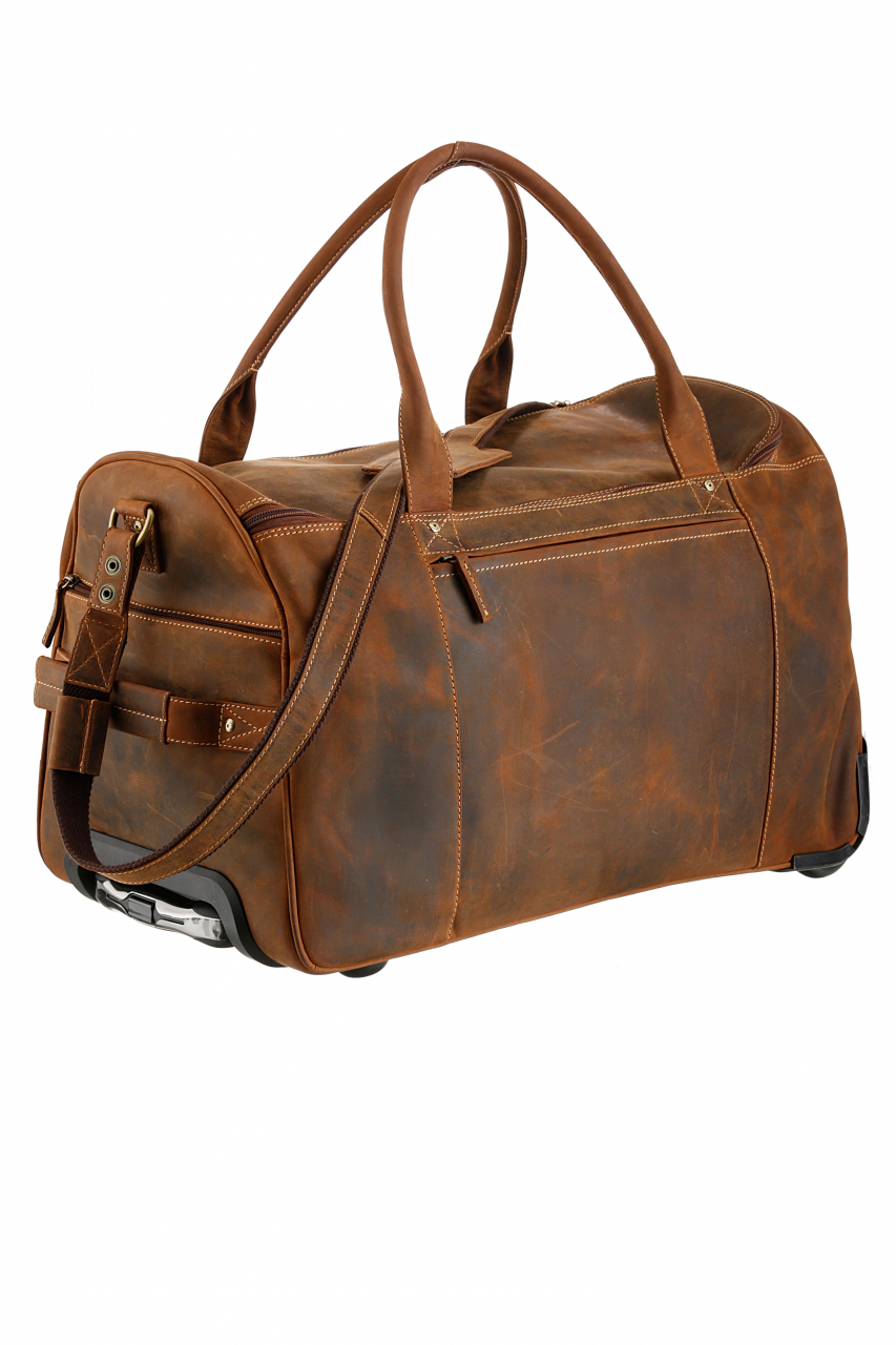 Vintage Trolley Traveller Leder