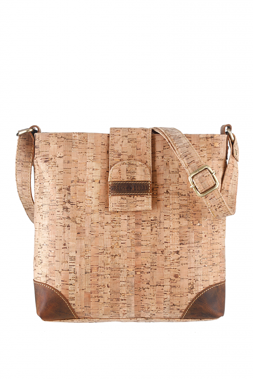 Vintage Cork Shoulderbag natural