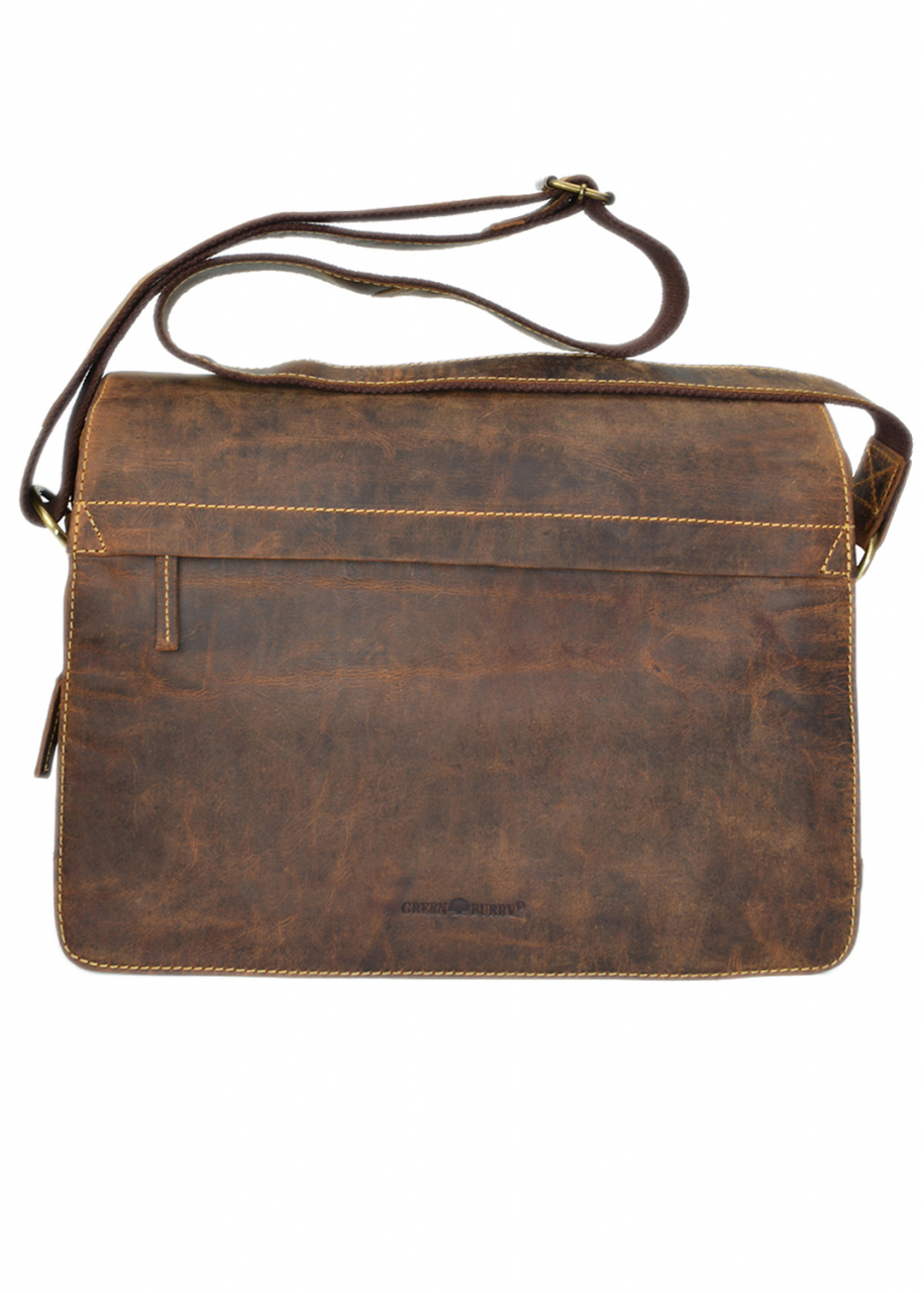 Vintage-Leder Umhängetasche, braun