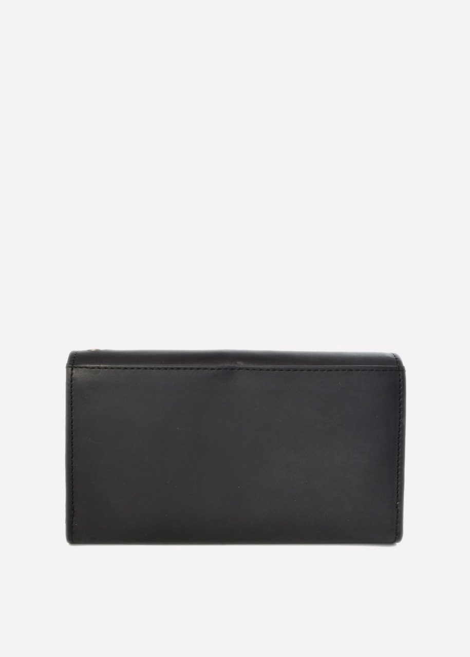 Black Vintage Kellnerbörse Leder