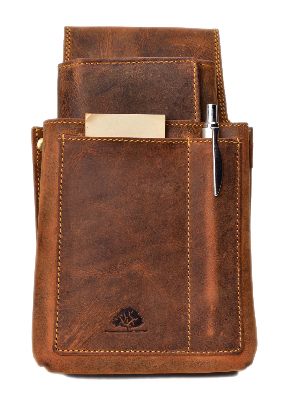 Vintage Kellnertasche strong I, Leder