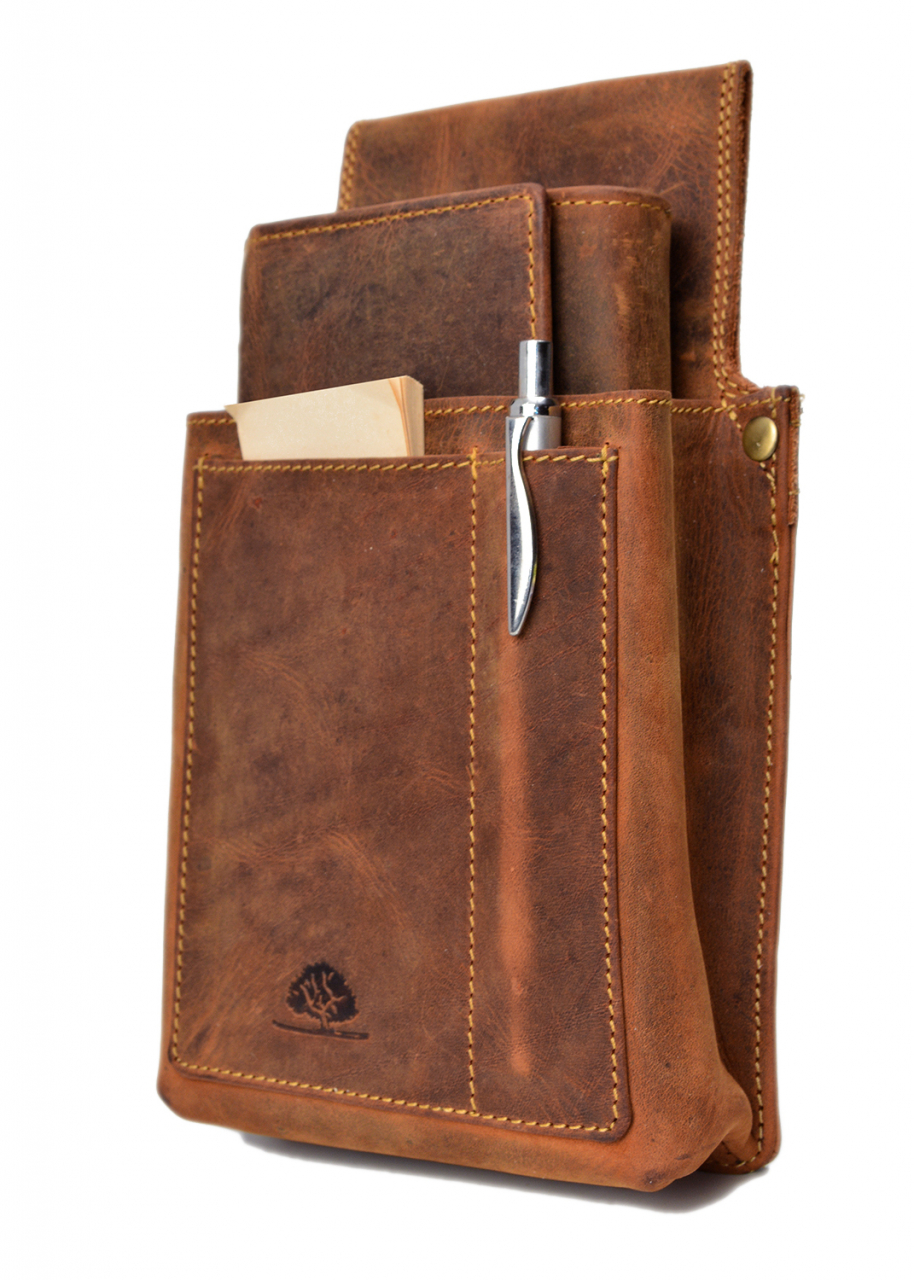 Vintage Kellnertasche strong I, Leder