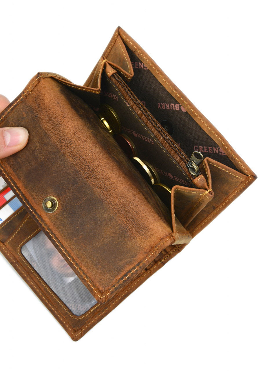 Vintage Damen Kombibörse Leder