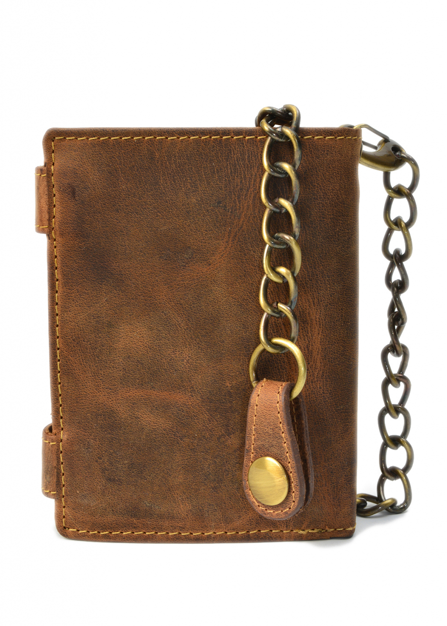 Vintage wallet Kombibörse Truck Leder