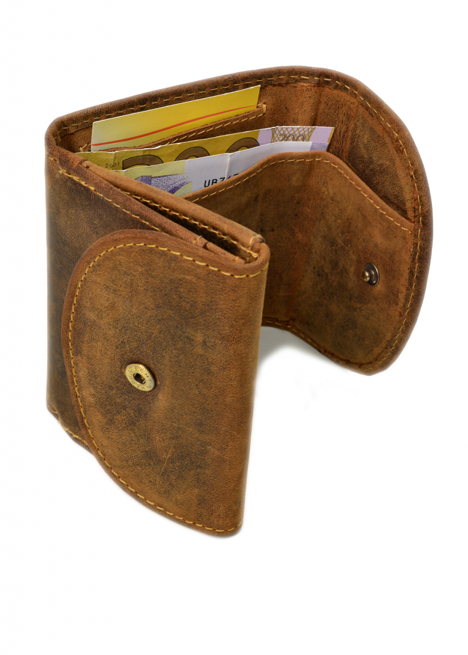 Vintage Minibörse Leder
