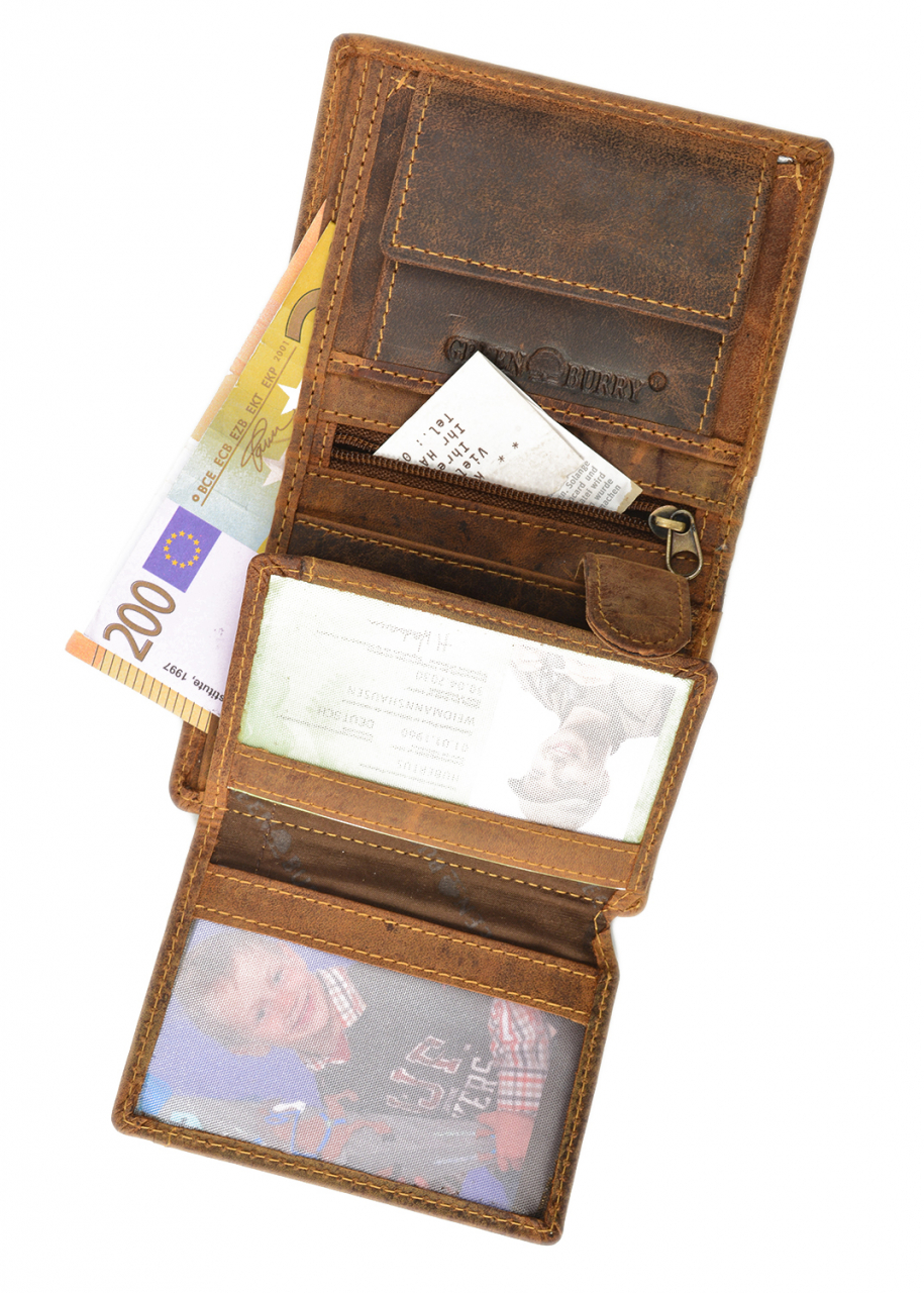 Vintage mini Kombibörse Leder