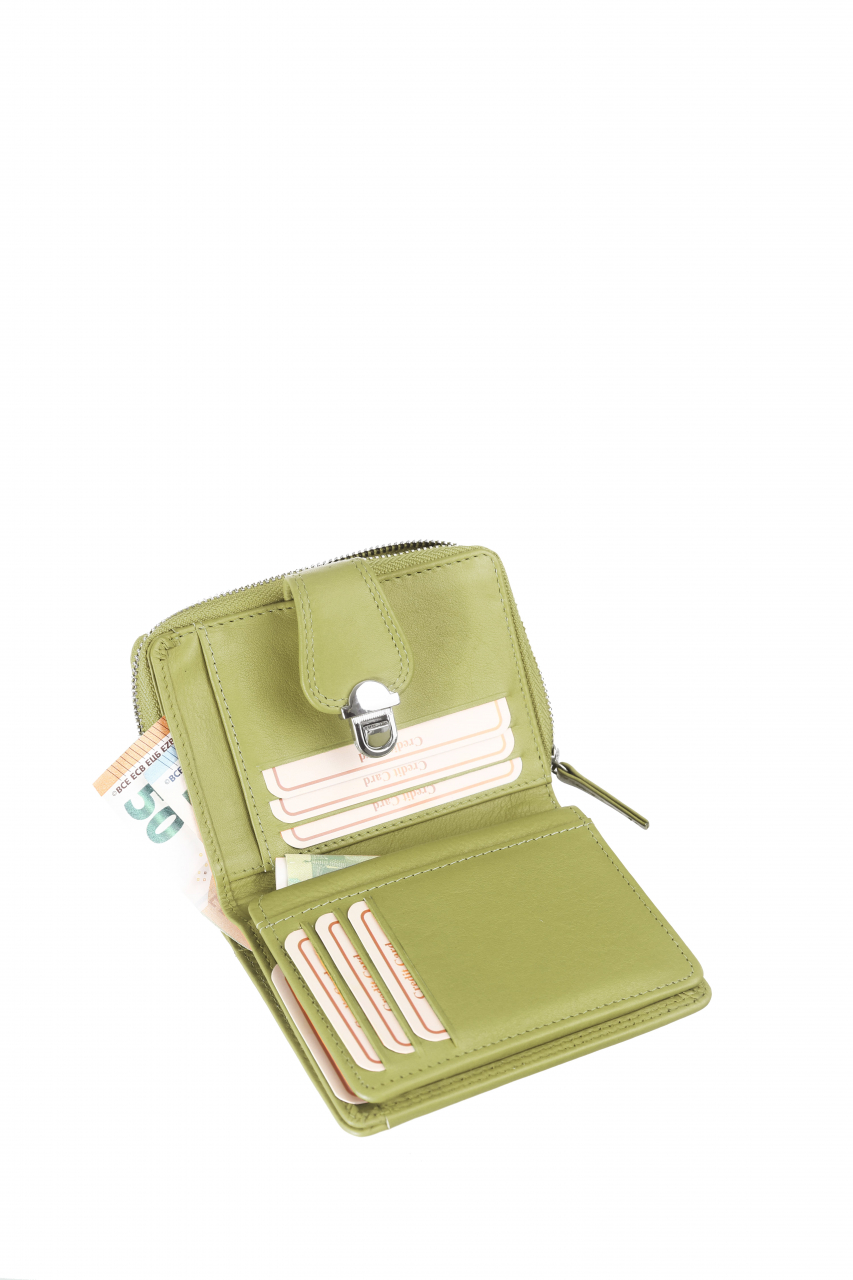 Spongy Kl. Schlossbörse sea green