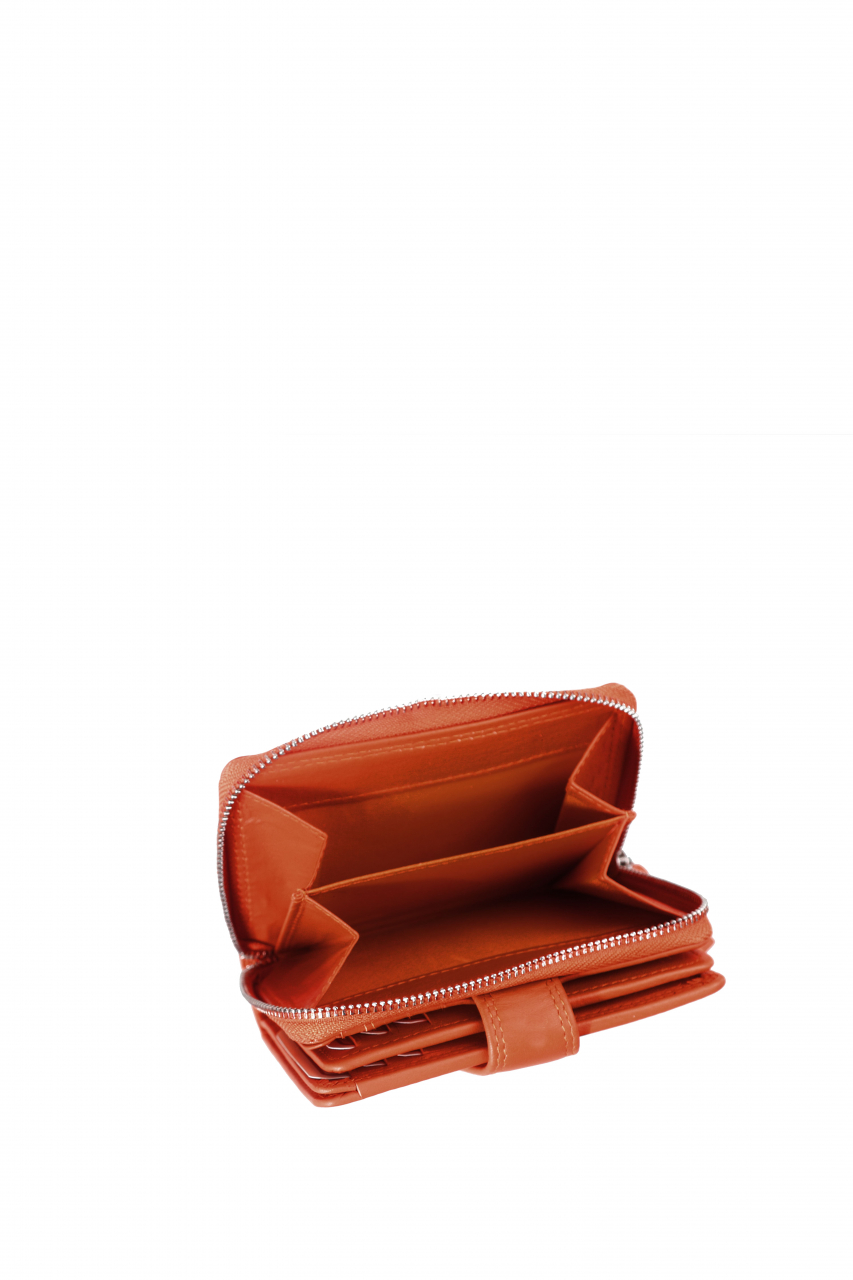 Spongy Kl. Schlossbörse orange