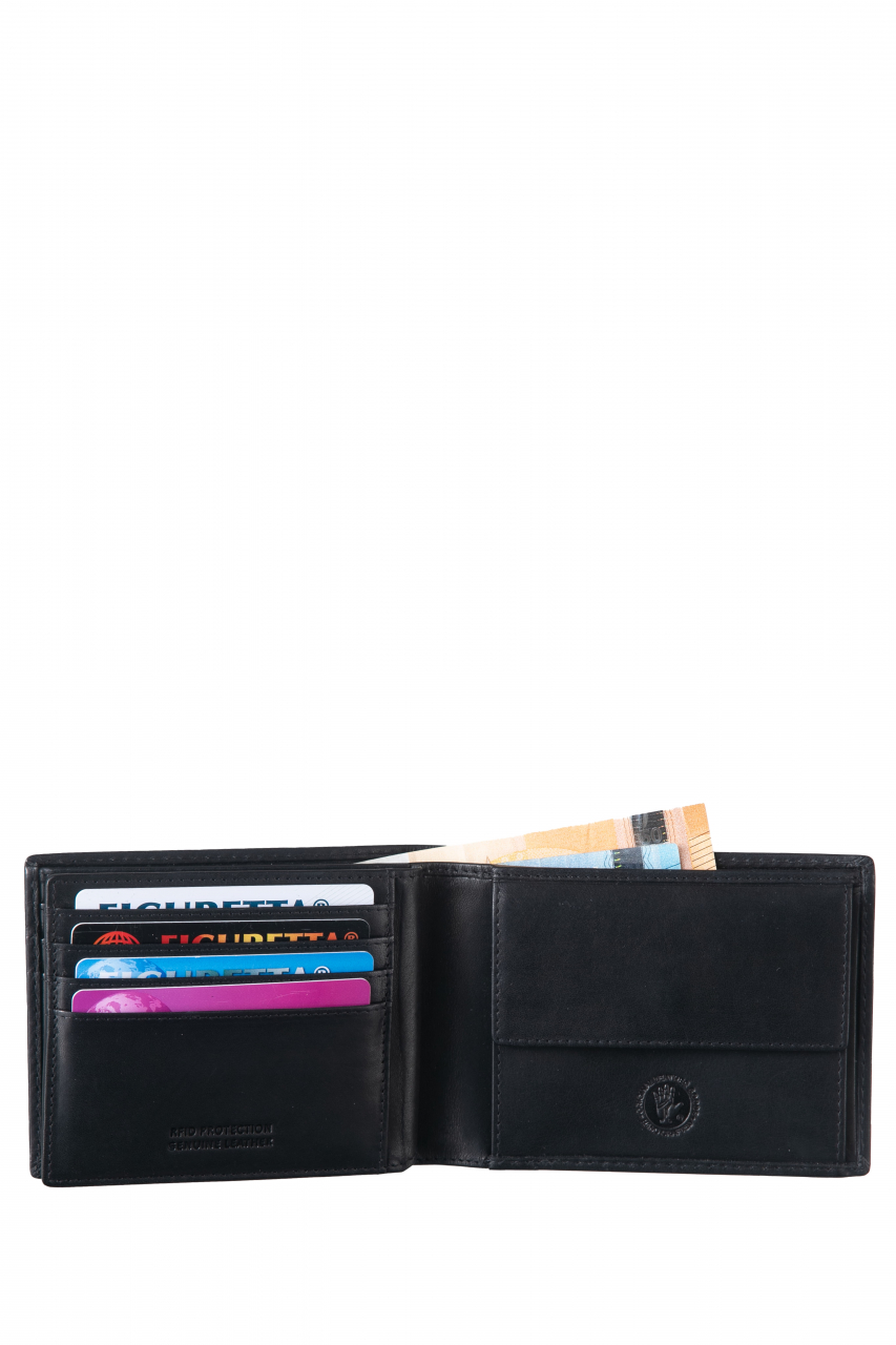 Pure Black Scheintasche 2tlg. RFID