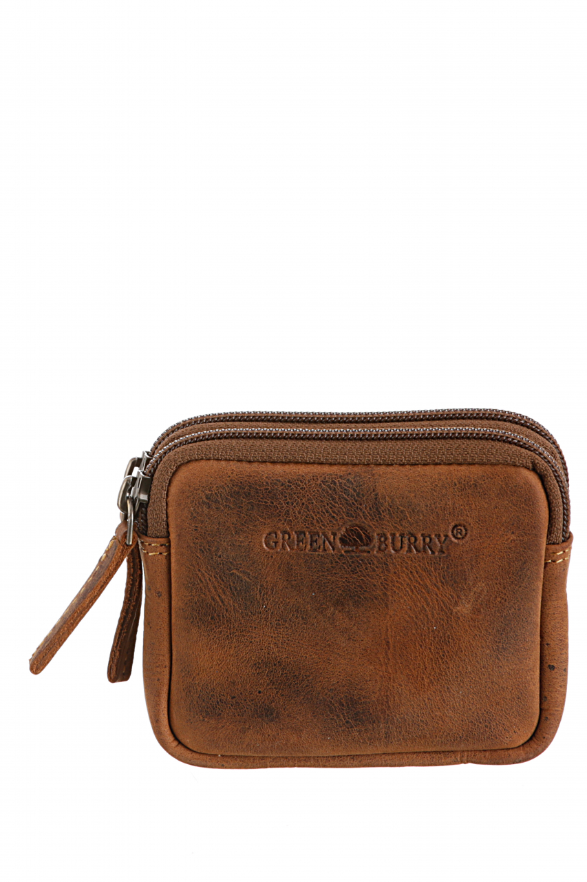 Vintage Schlüssel-Gürteltasche Leder