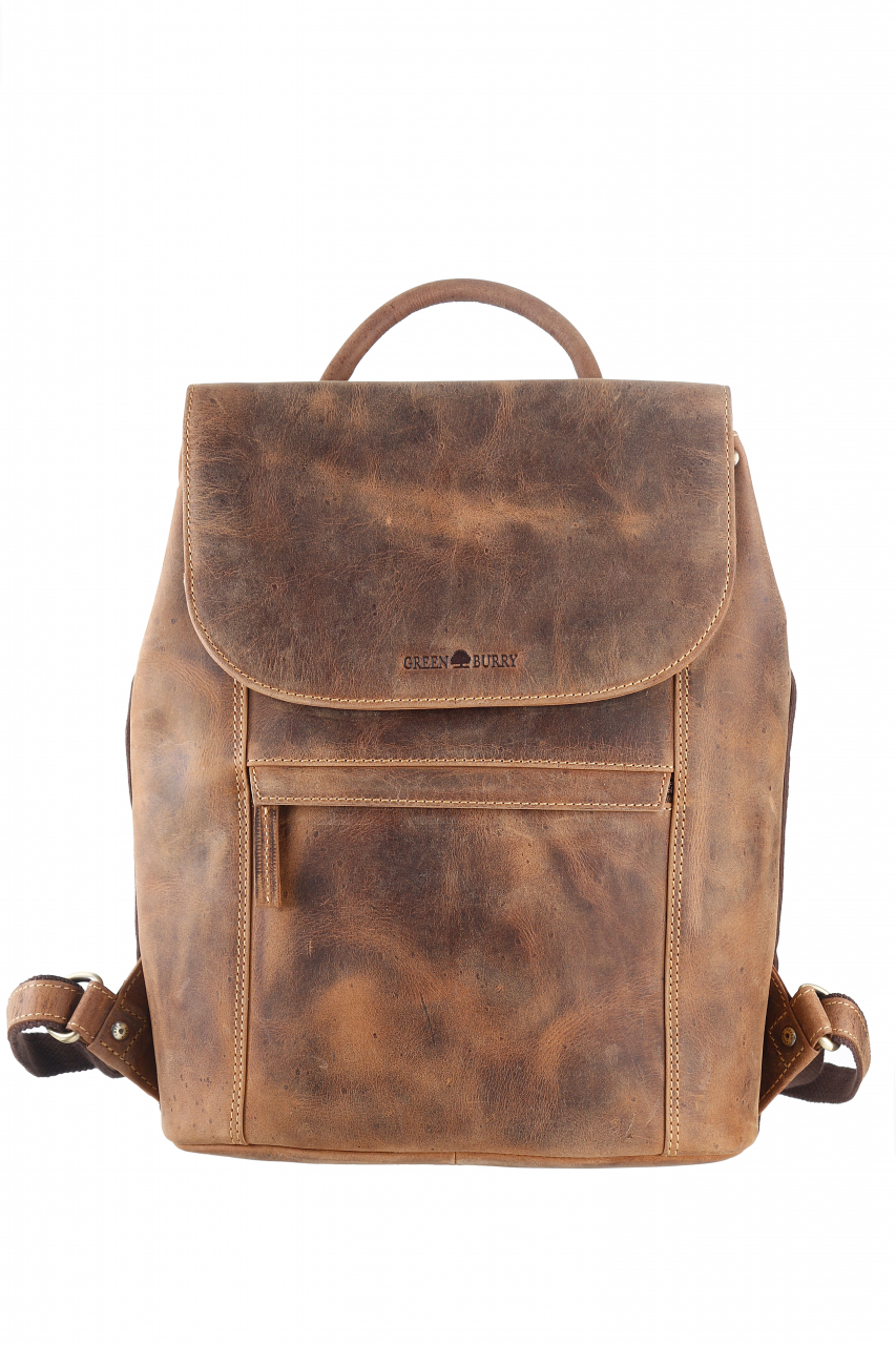 Vintage City-Rucksack Leder