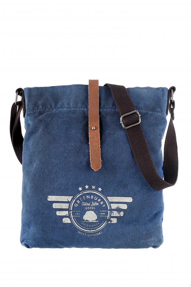 Vintage Aviator Shoulderbag (M) blue edition