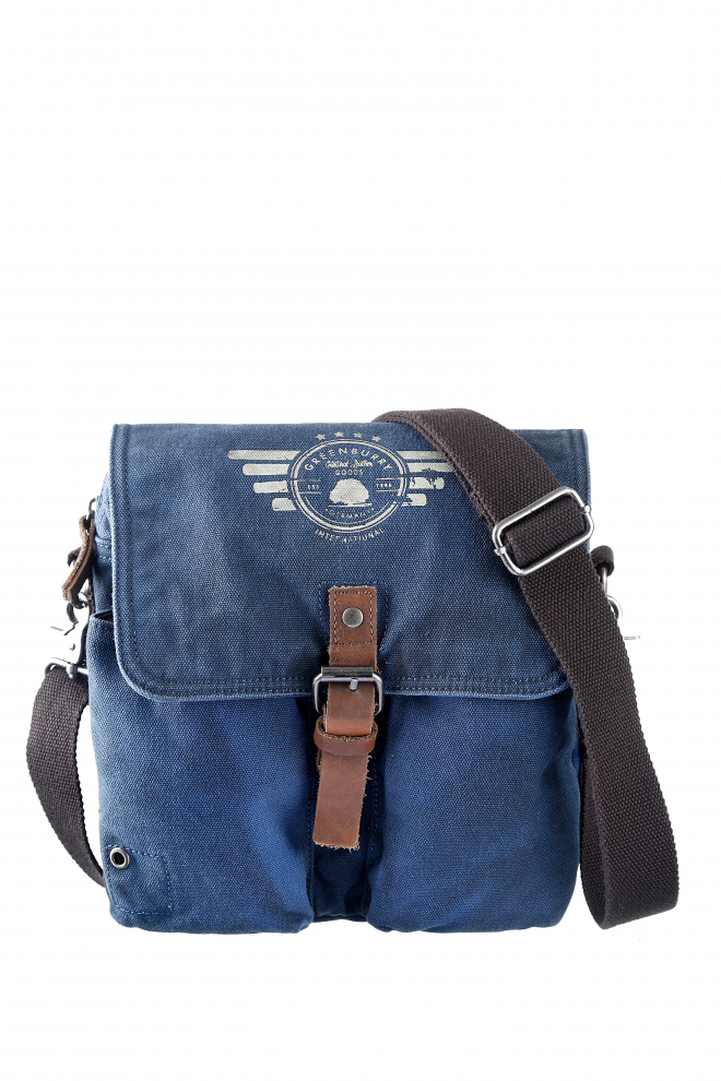 Vintage Aviator Shoulderbag (S) blue edition