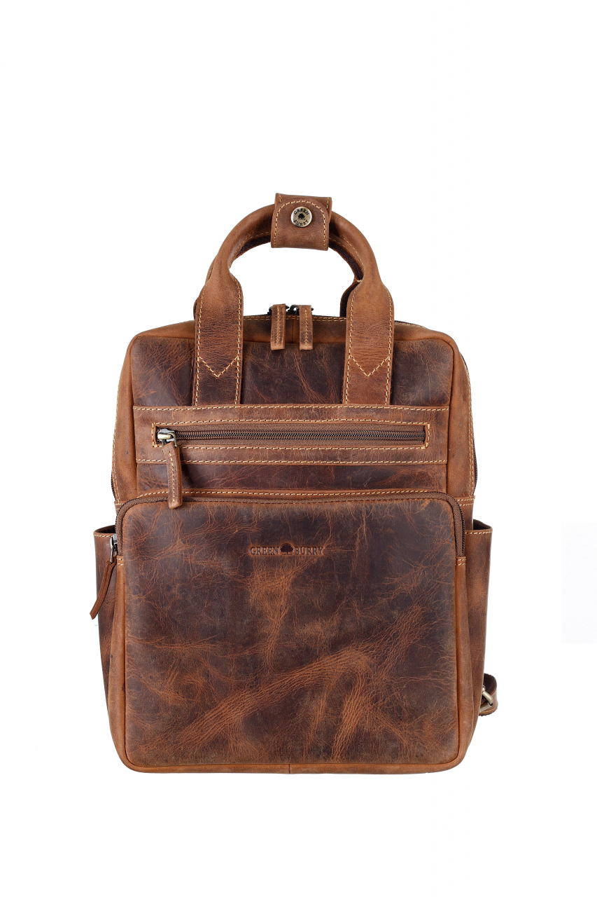 Vintage Rucksack Leder small