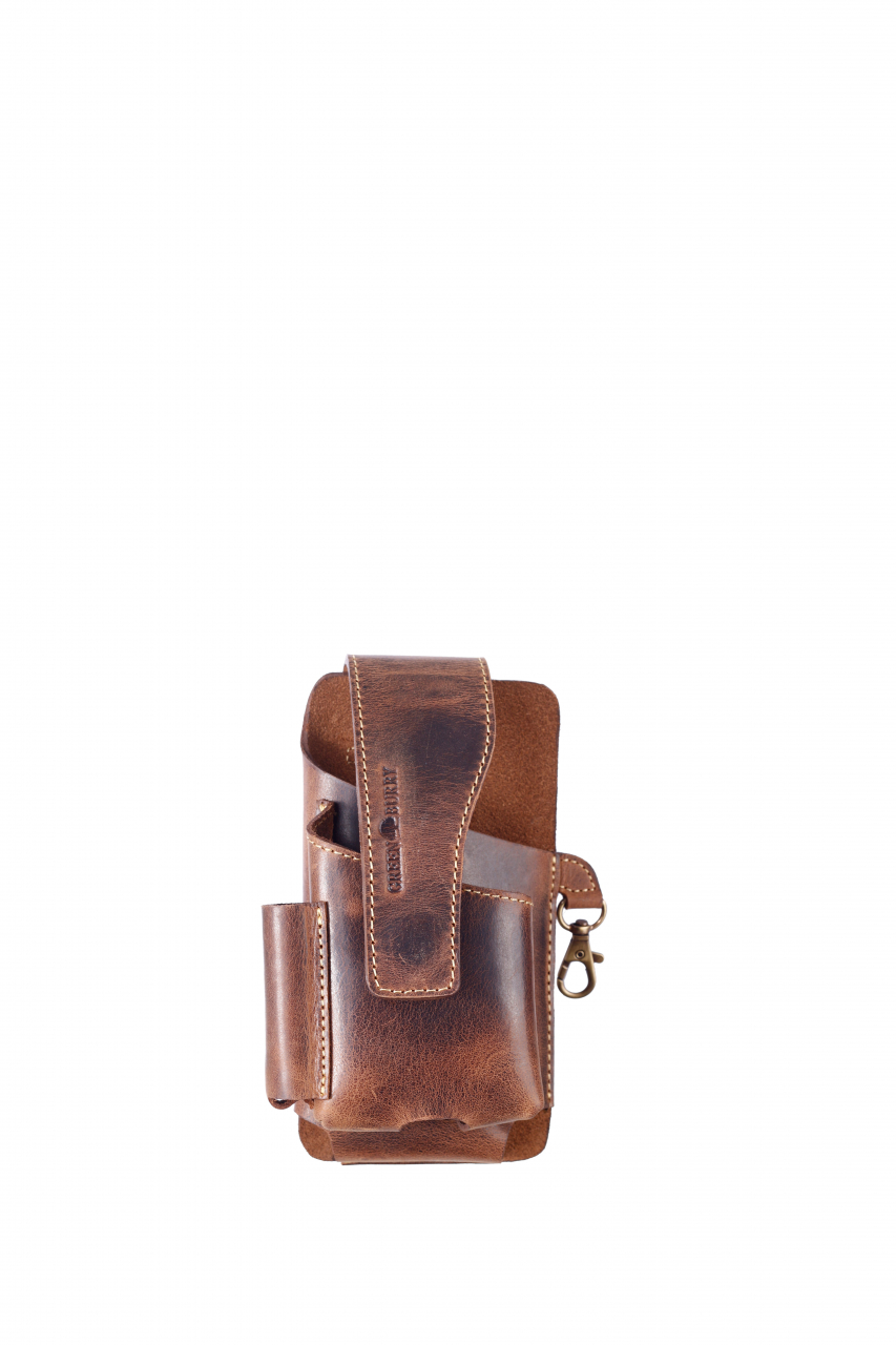 Vintage Gürteltasche Dampfer Leder