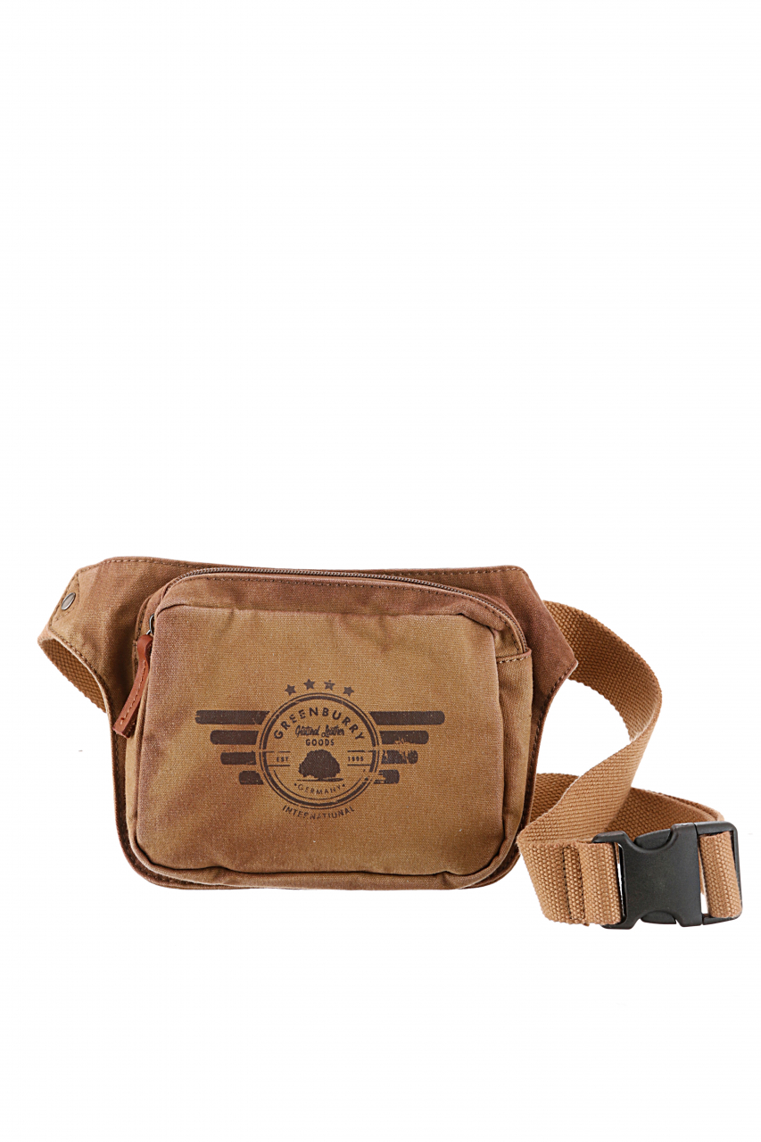 Vintage Aviator waist bag camel