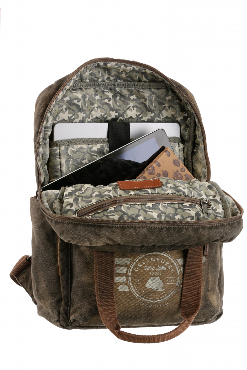 Vintage Aviator RV Backpack khaki