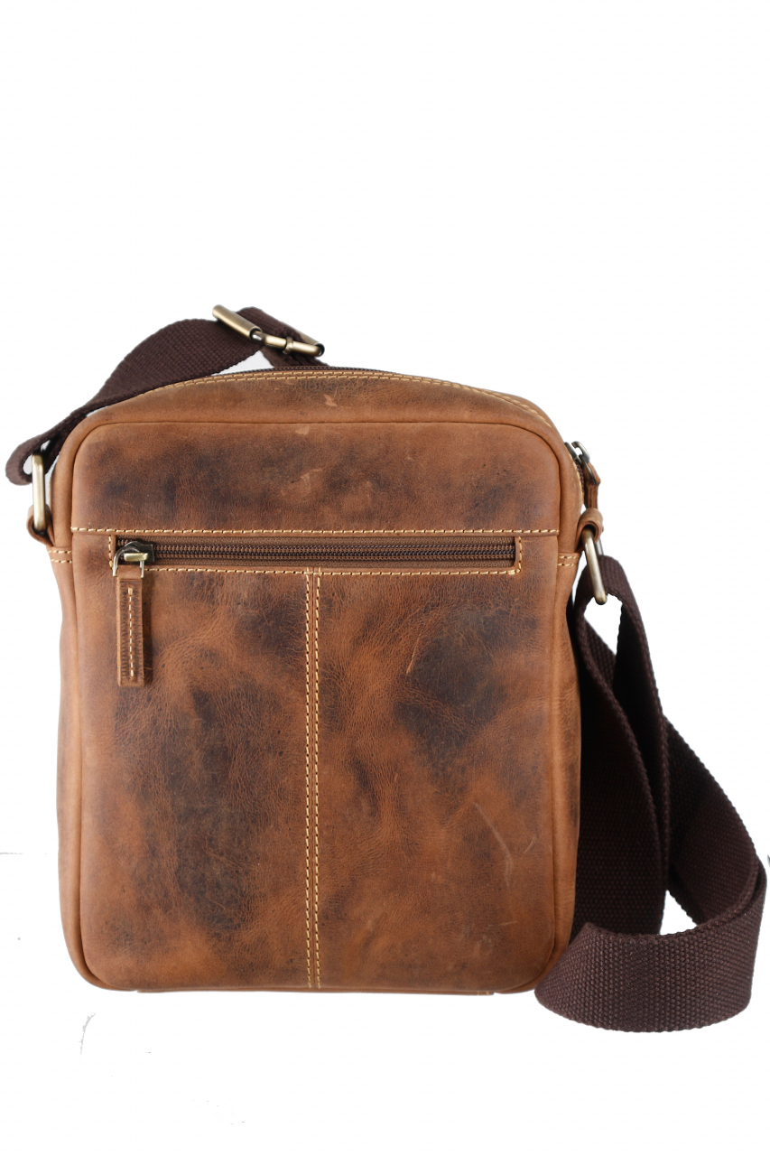 Vintage Travel-5 Umhänger Leder