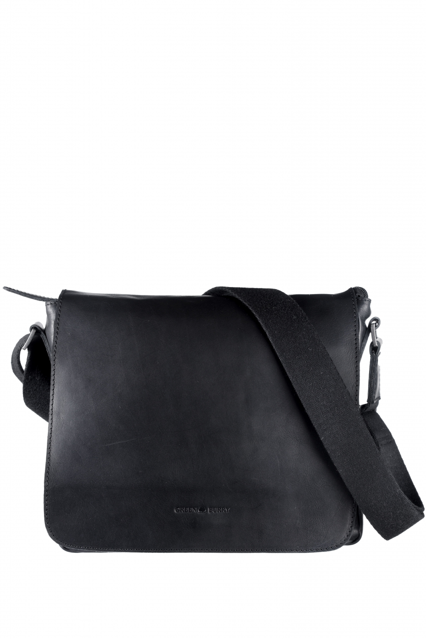 Pure Black Umhänger square I