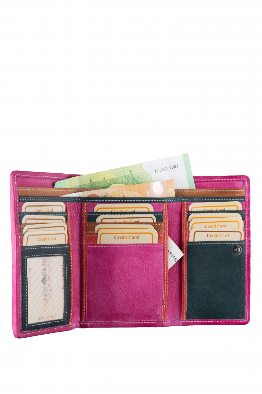 Candy-Shop RV-Damenbörse zickzack multi