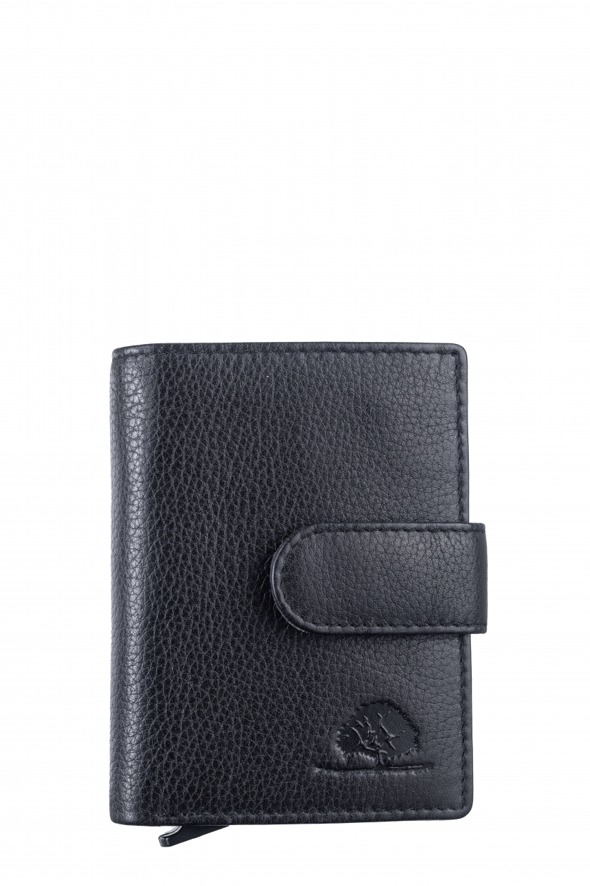 Kings Nappa RFID card slider XL coin black