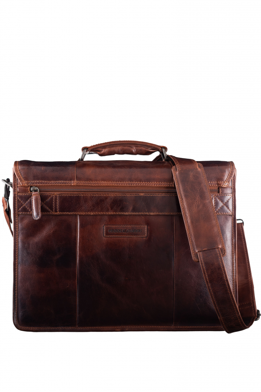 Rugged Business Mappe teak brown