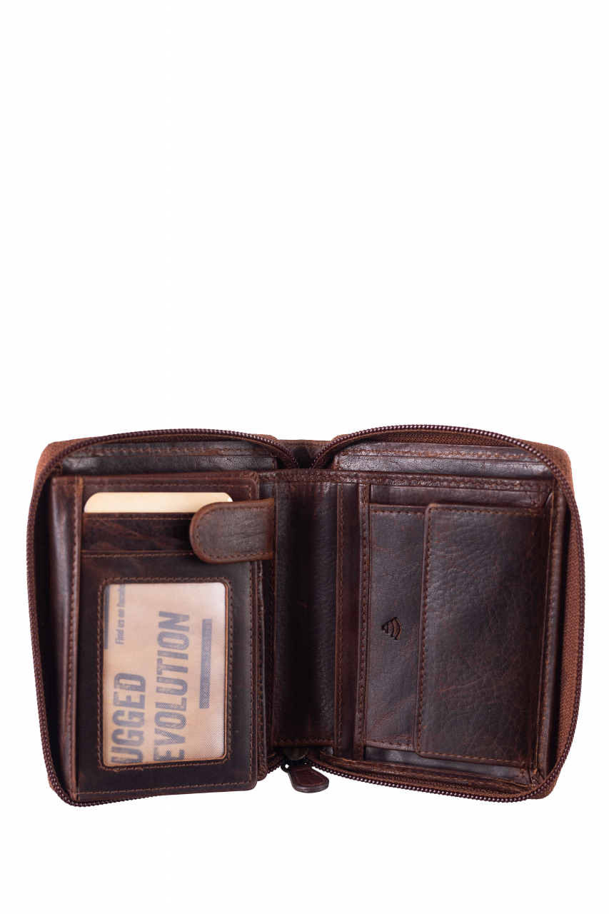 Rugged RV- Kombibörse Leder RFID