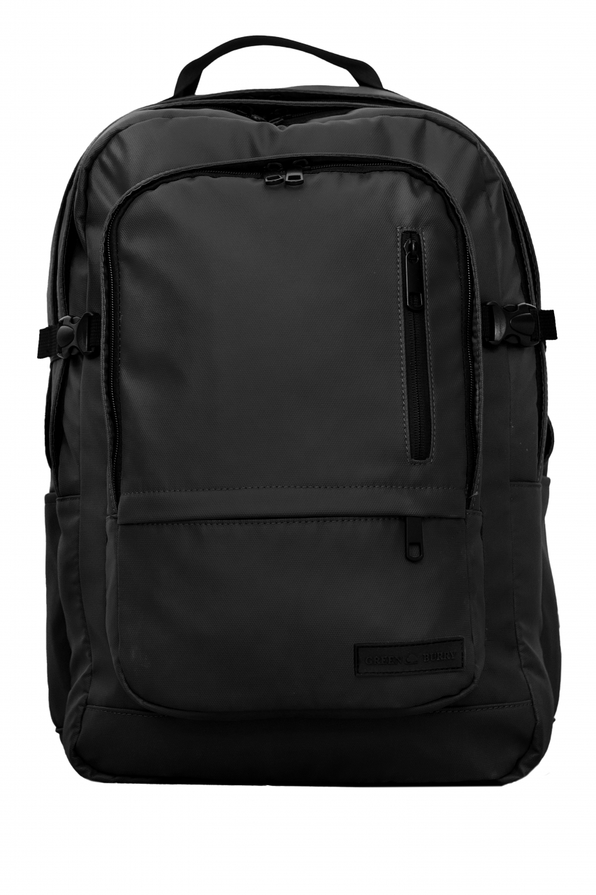 Greenburry Rucksack Cambridge black vegan