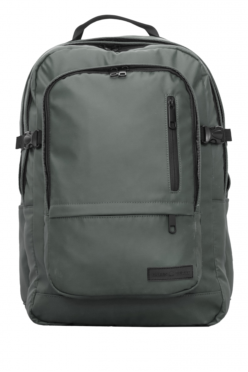 Greenburry Rucksack Cambridge olivegrey vegan
