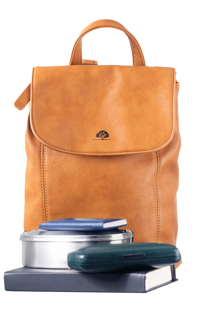 City-Rucksack little Franzi Mad´l dasch tan small